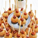 Cake pop aux olives et au chorizo