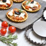 Tartelettes au chèvre et légumes du sud