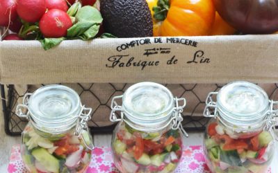 Mini Salades Jar #FraîchAttitude