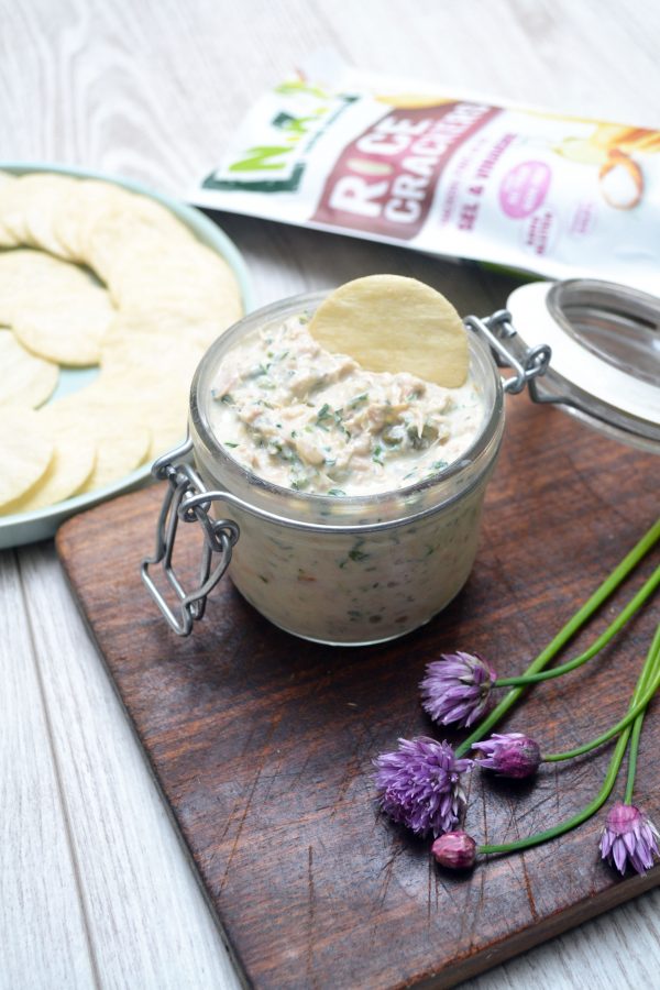 Rillettes de thon, orange et gingembre