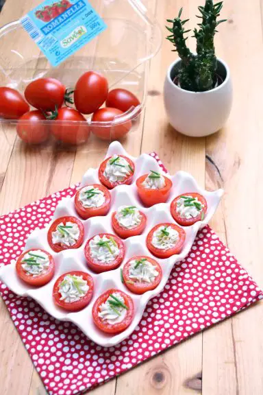 Tomates au fromage