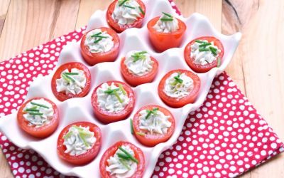 Tomates au fromage