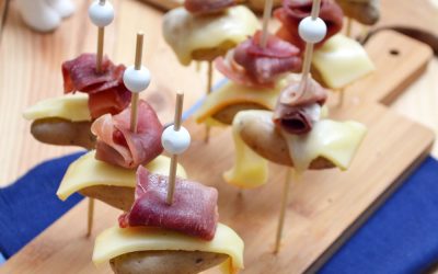 Brochettes raclette