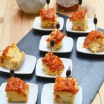 Mini cheesecake Ajvar