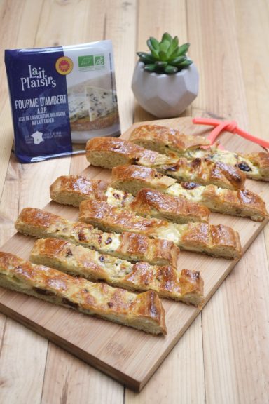 Fougasse Fourme d’Ambert – Spécial Cheese day