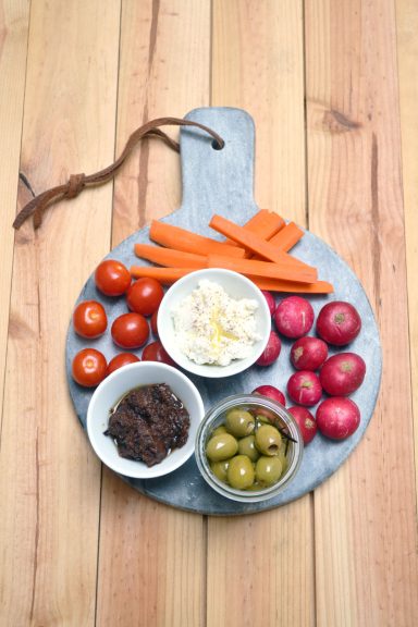 Bagna cauda et crudités