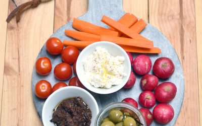 Bagna cauda et crudités