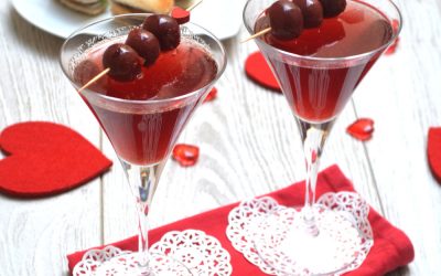 La cerise sur le gateau ! Cocktail de Saint Valentin