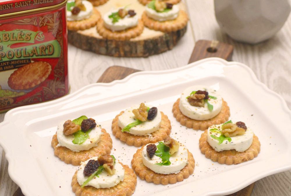 Sablés de la mère Poulard au chèvre