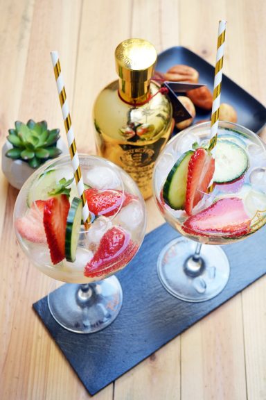 Gin tonic fraise