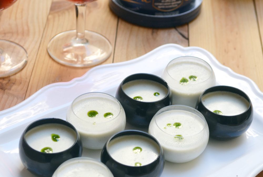 Mini-crèmes au Bresse bleu suprême