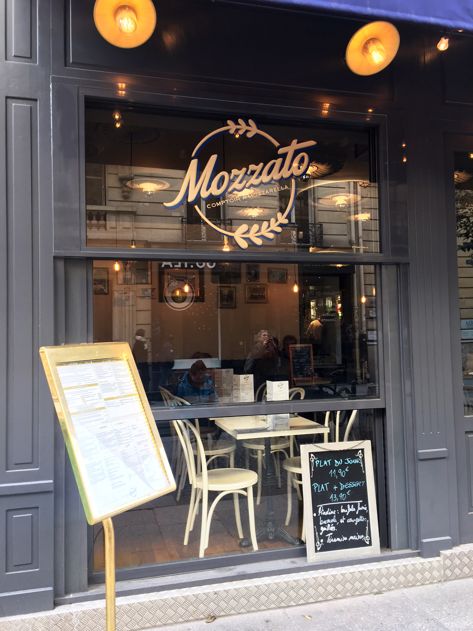 J’ai découvert un resto/bar à Mozzarella !!