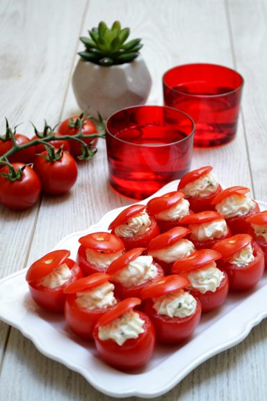 Les tomates ricotta trop bonnes et trop simples