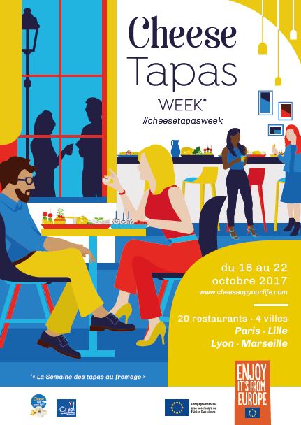 Cheese tapas Week revient du 16 au 22 octobre 2017