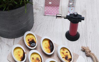 Crèmes brulées au parmesan