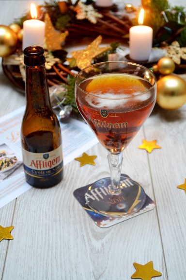 Le cocktail de bière « Noël à Bruxelles »