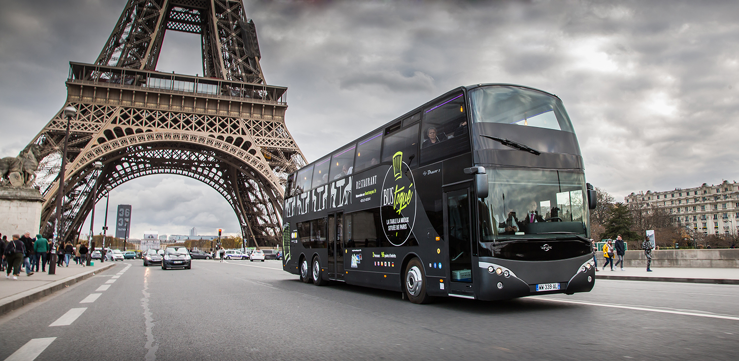 Découvrir Paris dans un Bus Toqué !