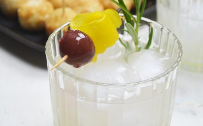 Cocktail Martini gingembre