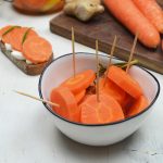 Pickles de carottes au vinaigre de gingembre