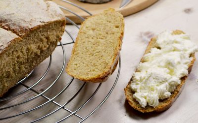 Pain semi complet au seigle idéal pour le fromage