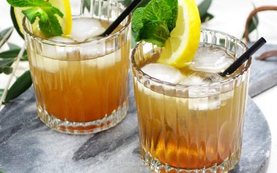 Punch au whisky et thé vert