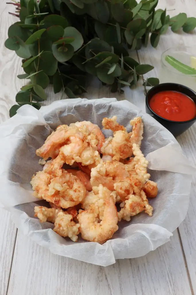 tempura de crevettes
