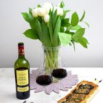 Tarte aux oignons pour un accord met/vin Baron de Lestac