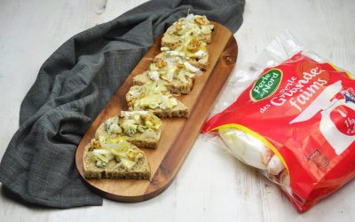 Recette : tartines d’endives et bleu