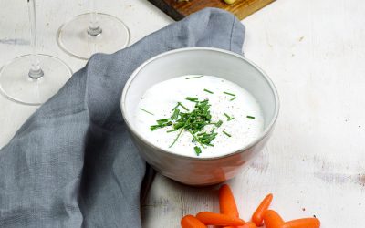 Dip de fromage blanc aux asperges