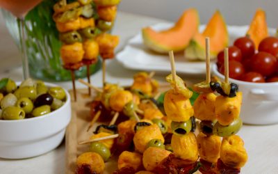 Brochettes de soufflettes