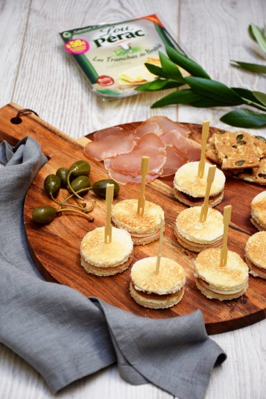 Croque monsieur au brebis et lomo