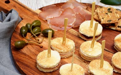 Croque monsieur au brebis et lomo