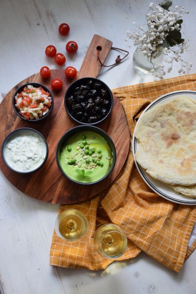 Tartinade de petits pois