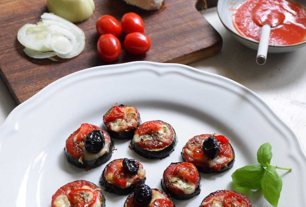 Pizzettes courgette
