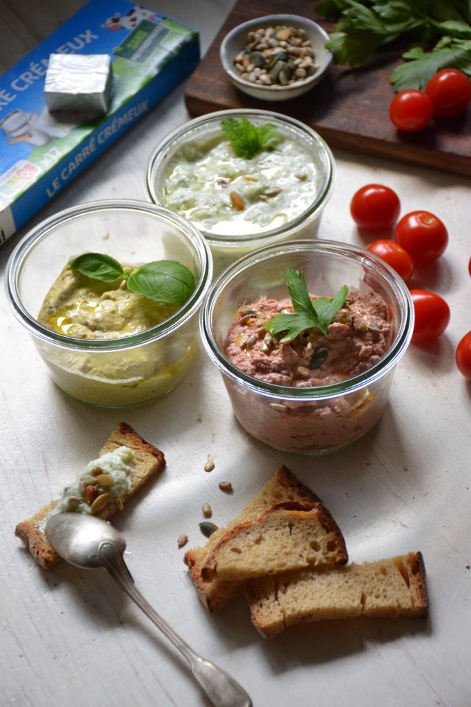 tartinade au fromage frais