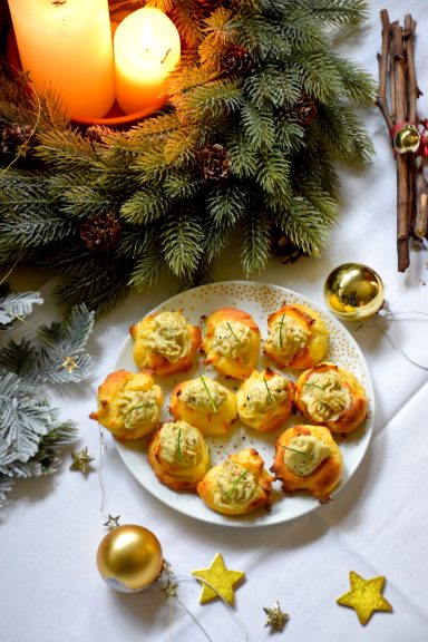 Choux au foie gras