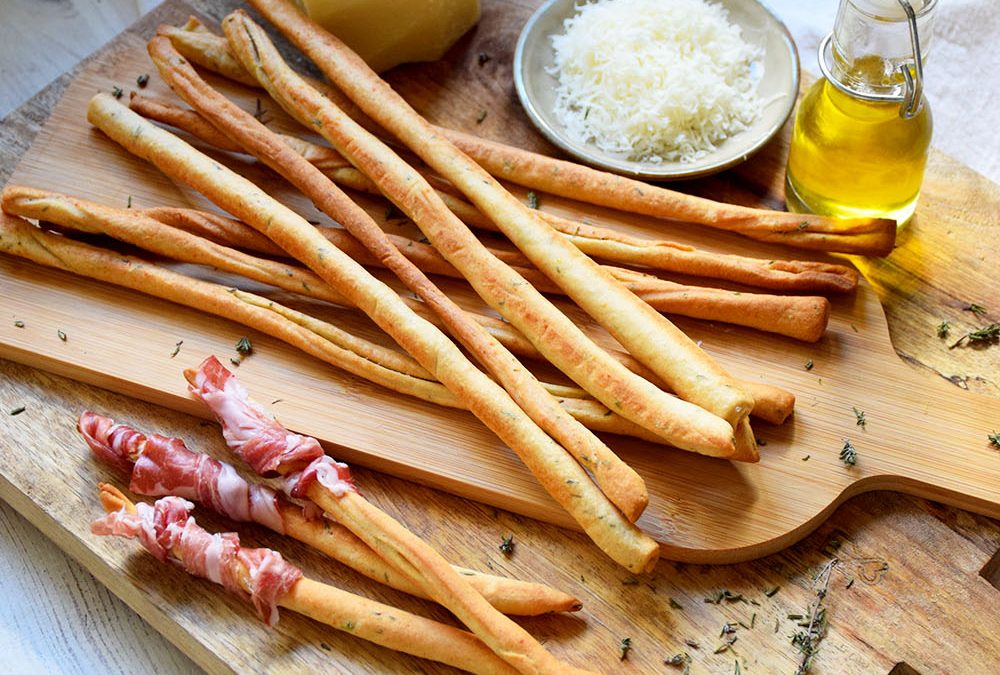 Gressins au Grana Padano