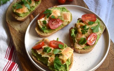 Tartines à l’avocat