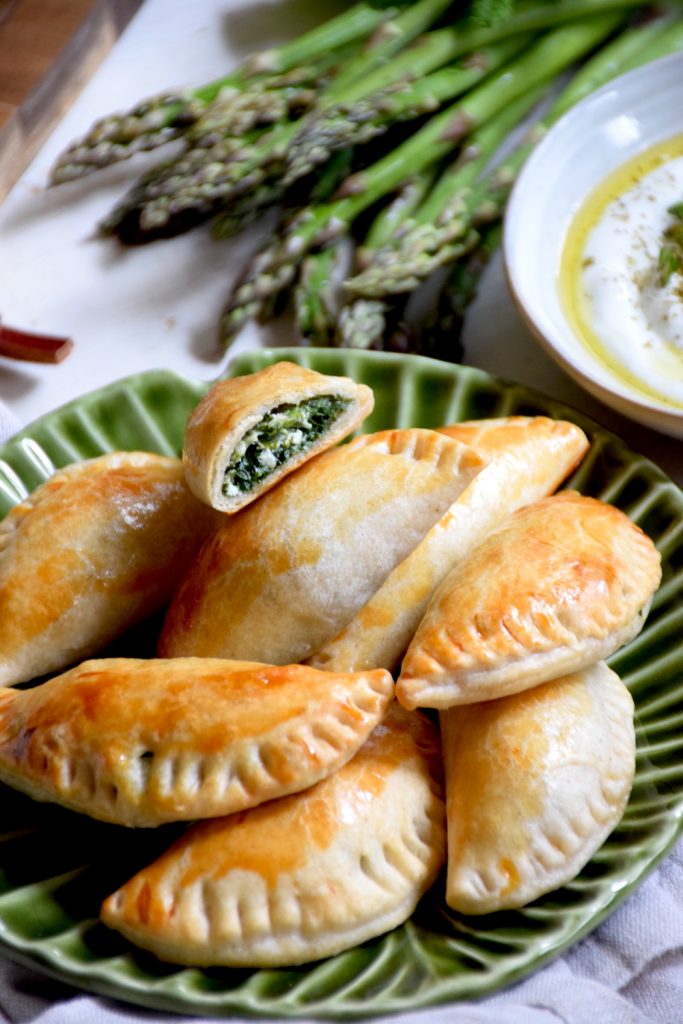 empanadas épinards et asperges