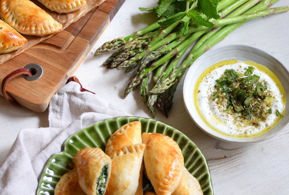 Empanadas épinards et asperges