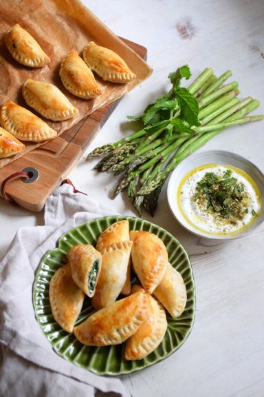 Empanadas épinards et asperges