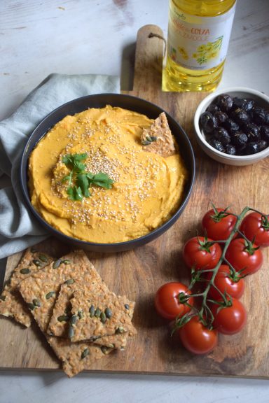 Houmous pois chiche et patate douce