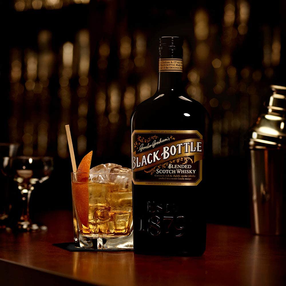 4 idées de cocktail à base de blend Scotch whisky Black Bottle