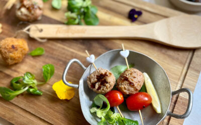 Brochettes de veau pour l’apéro