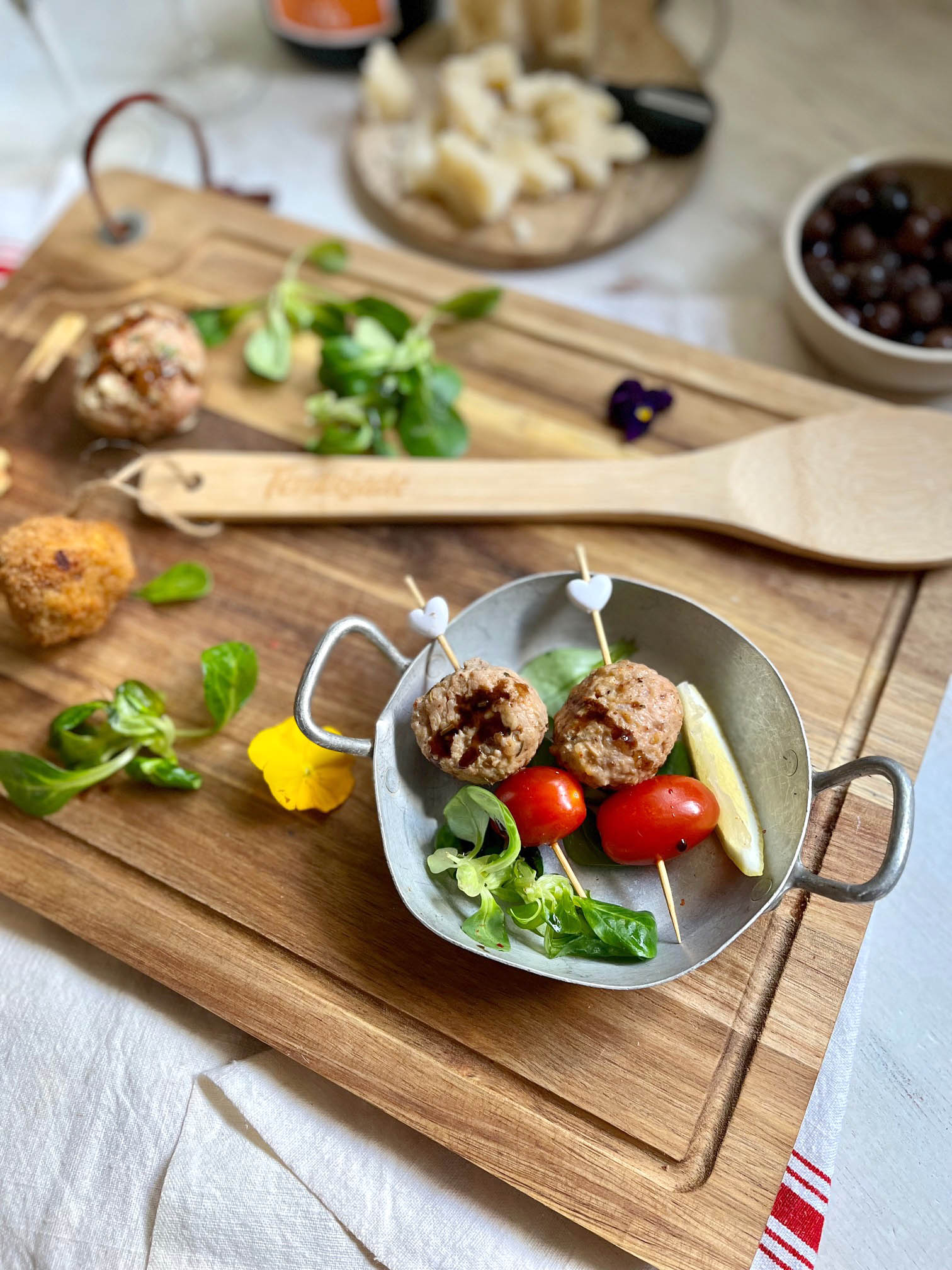 Brochettes de veau pour l’apéro