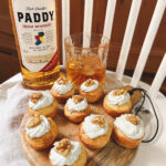 Mini cakes au bleu accord whiskey Paddy